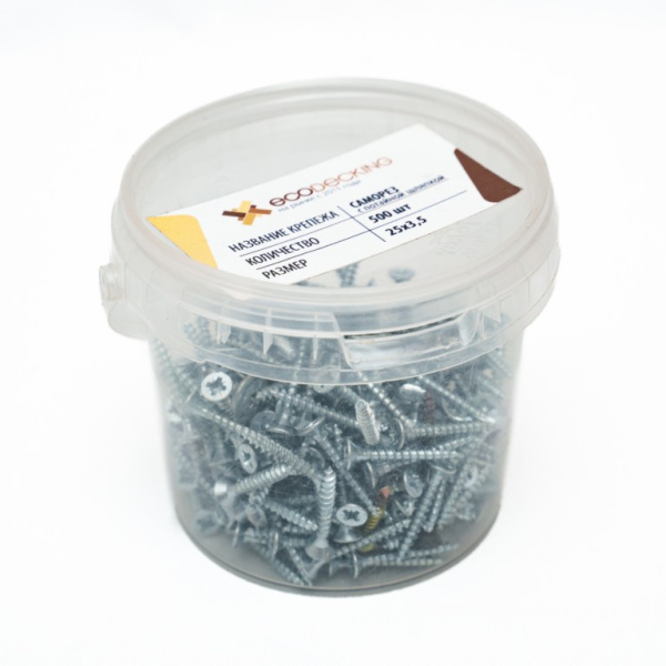 Саморез по дереву Ecodecking 3,5х25