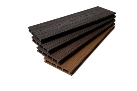 Террасная доска Ecodecking Техно плюс 150х25x4000 Бронза