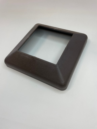 Юбка столба заборного Ecodecking Техно 120х120 Шоколад