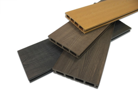 Террасная доска Ecodecking Комфорт плюс 3D 146х24x4000 Шоколад