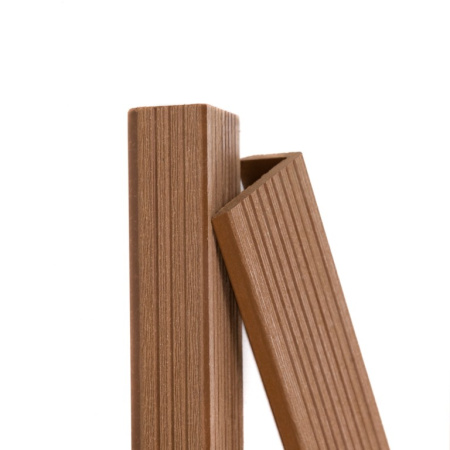 Угол торцевой Ecodecking Техно 70х35x3000 Бронза