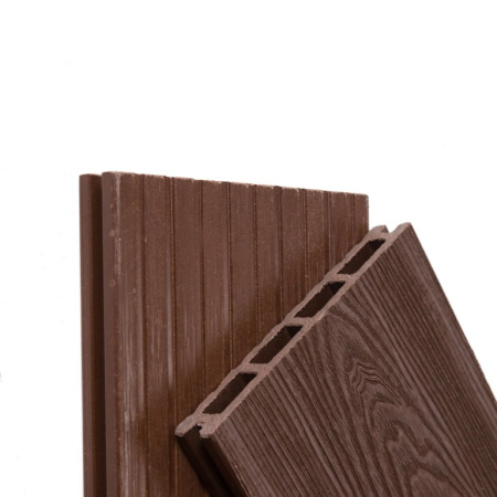 Террасная доска Ecodecking Комфорт плюс 3D 146х24x4000 Шоколад