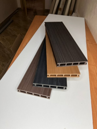 Террасная доска Ecodecking Техно плюс 150х25x4000 Бронза