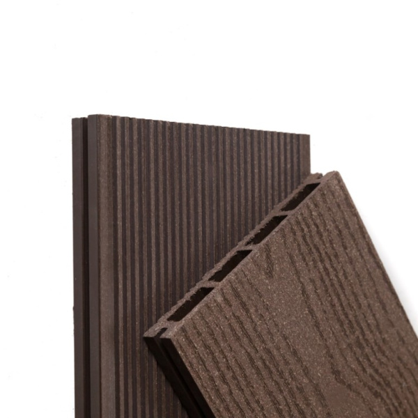 Террасная доска Ecodecking Некст 145х19х3000 Шоколад