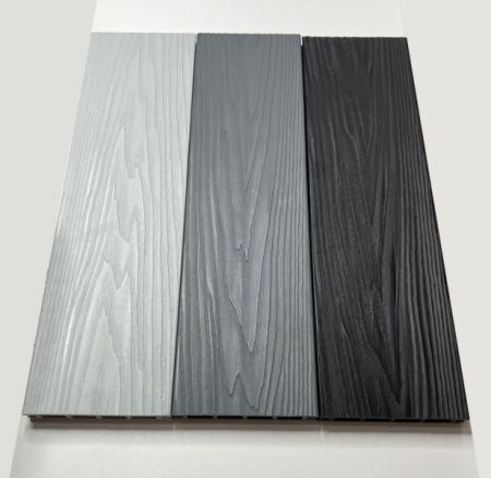 Террасная доска Ecodecking Титан 3D 140х25x4000 Серый