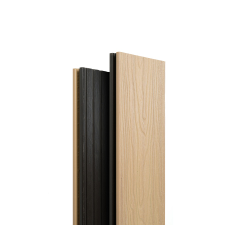 Террасная доска Экодекинг Скай коэкструзия полнотелая 140х20х3000 Бук