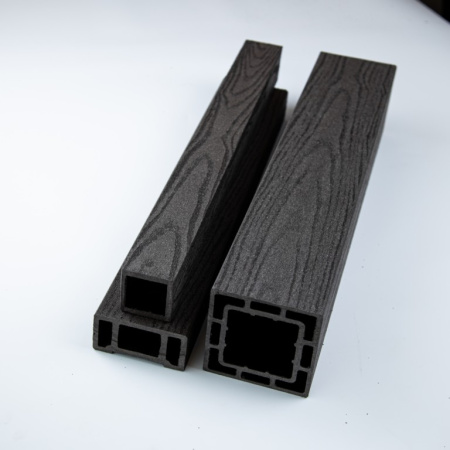 Столб для ограждений Ecodecking Техно 100x100x3000 Шоколад