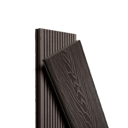 Террасная доска Ecodecking Топ полнотелая 150x21x3000 Венге